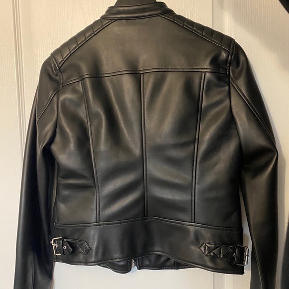 Zara Faux Leather Jacket - Picture 4 of 4